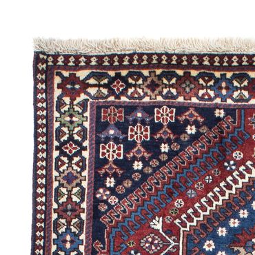 Tapis persan - Nomadic - 152 x 97 cm - bleu foncé