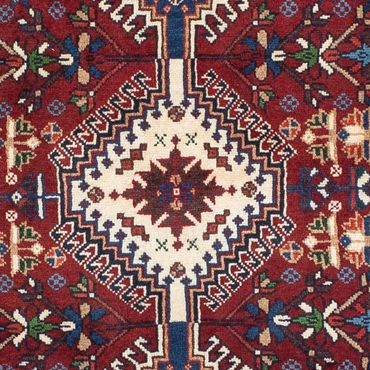 Perser Rug - Nomadic - 155 x 105 cm - dark red