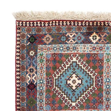 Tapis persan - Nomadic - 142 x 99 cm - rouge clair