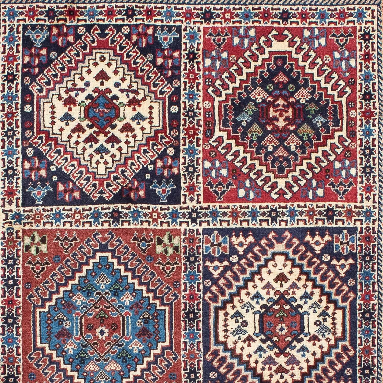 Tapis persan - Nomadic - 148 x 98 cm - rouge clair