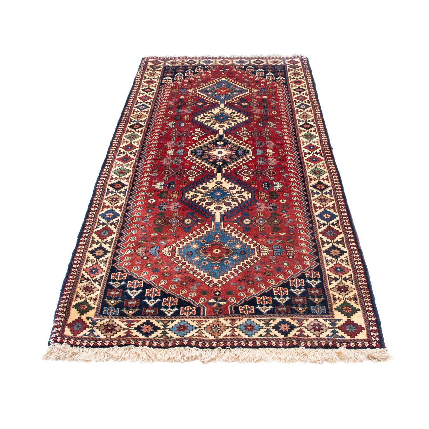 Loper Perzisch Tapijt - Nomadisch - 210 x 83 cm - donkerrood