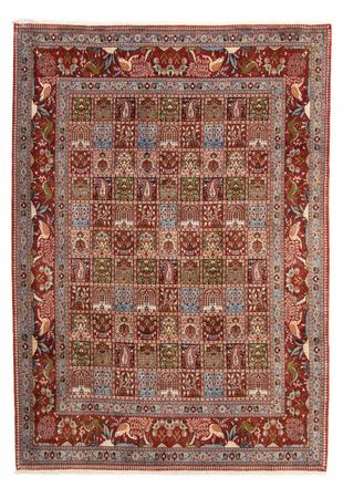 Tapis persan - Classique - 297 x 206 cm - rouge foncé