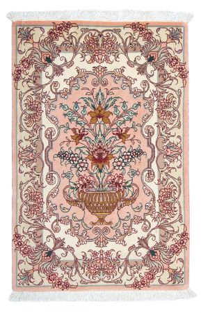 Tapete Persa - Tabriz - Royal - 92 x 59 cm - vermelho claro