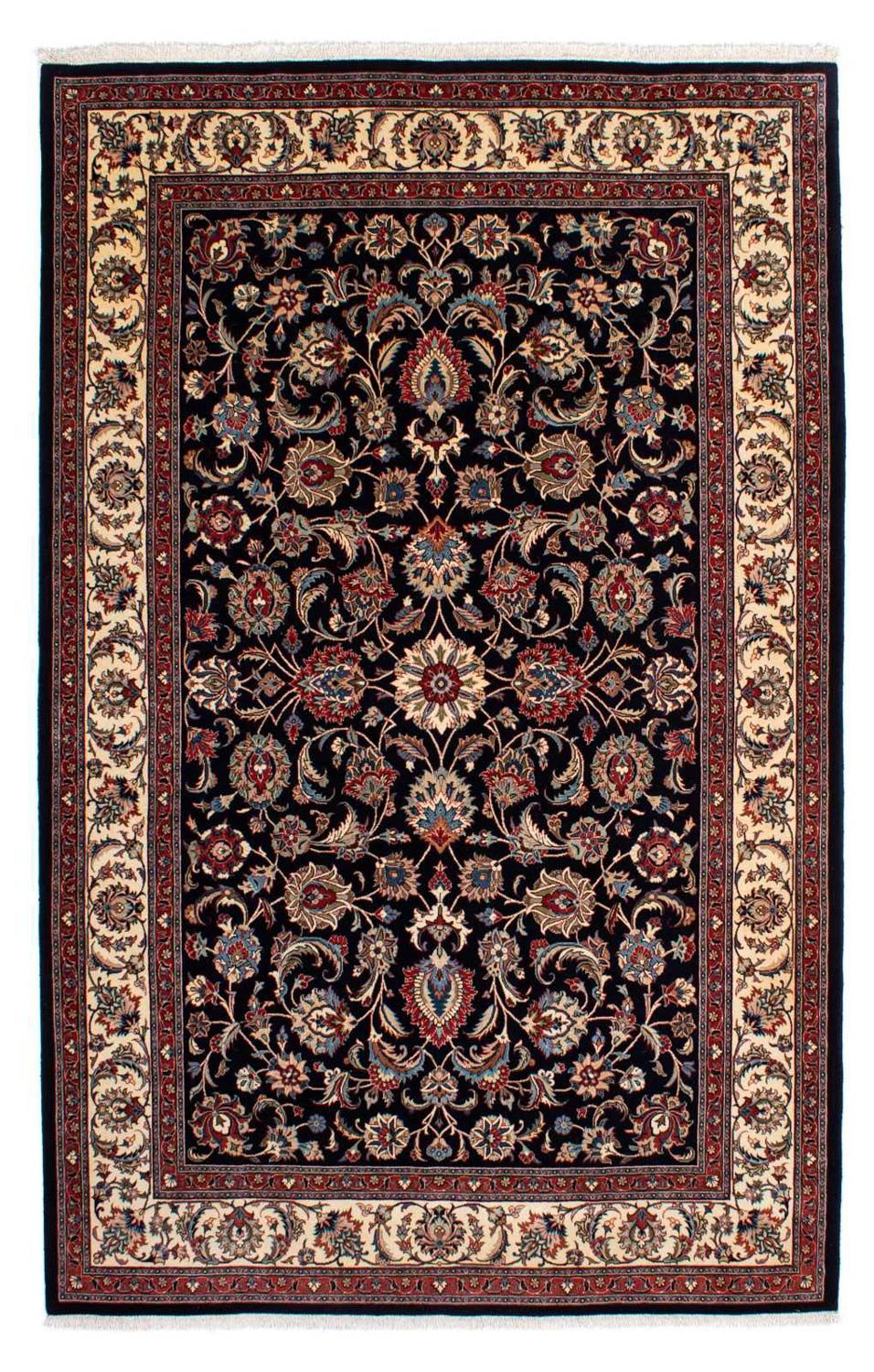 Tapis persan - Classique - 292 x 202 cm - bleu foncé