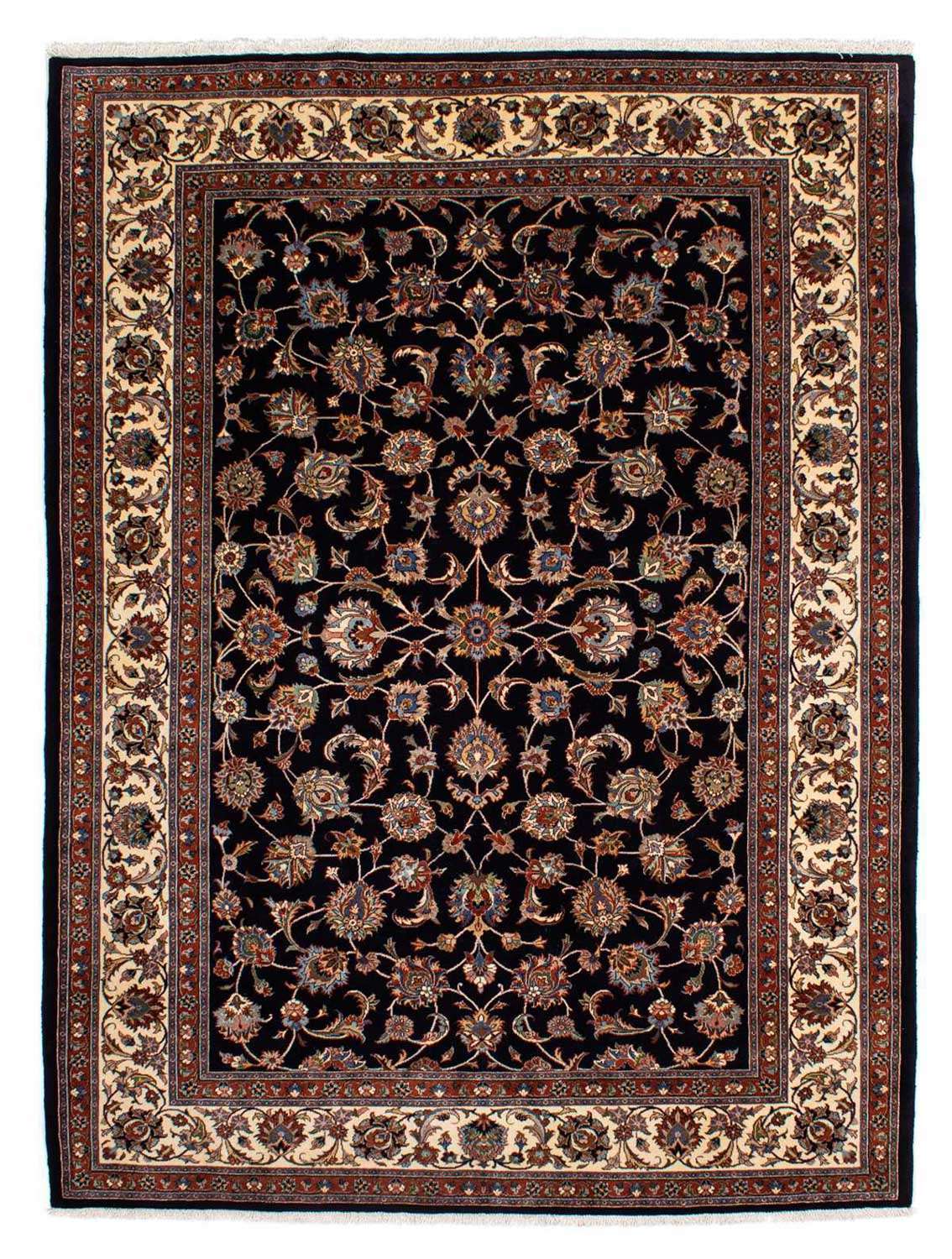 Persisk tæppe - Classic - 286 x 204 cm - mørkeblå