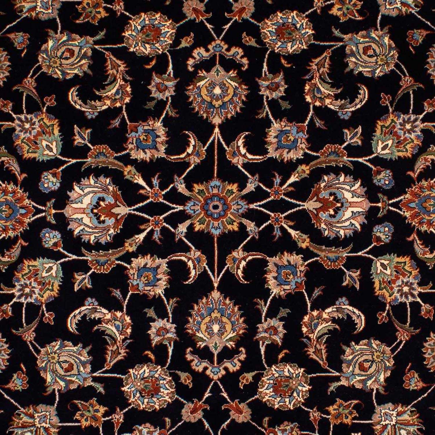 Persisk teppe - klassisk - 286 x 204 cm - mørkeblå