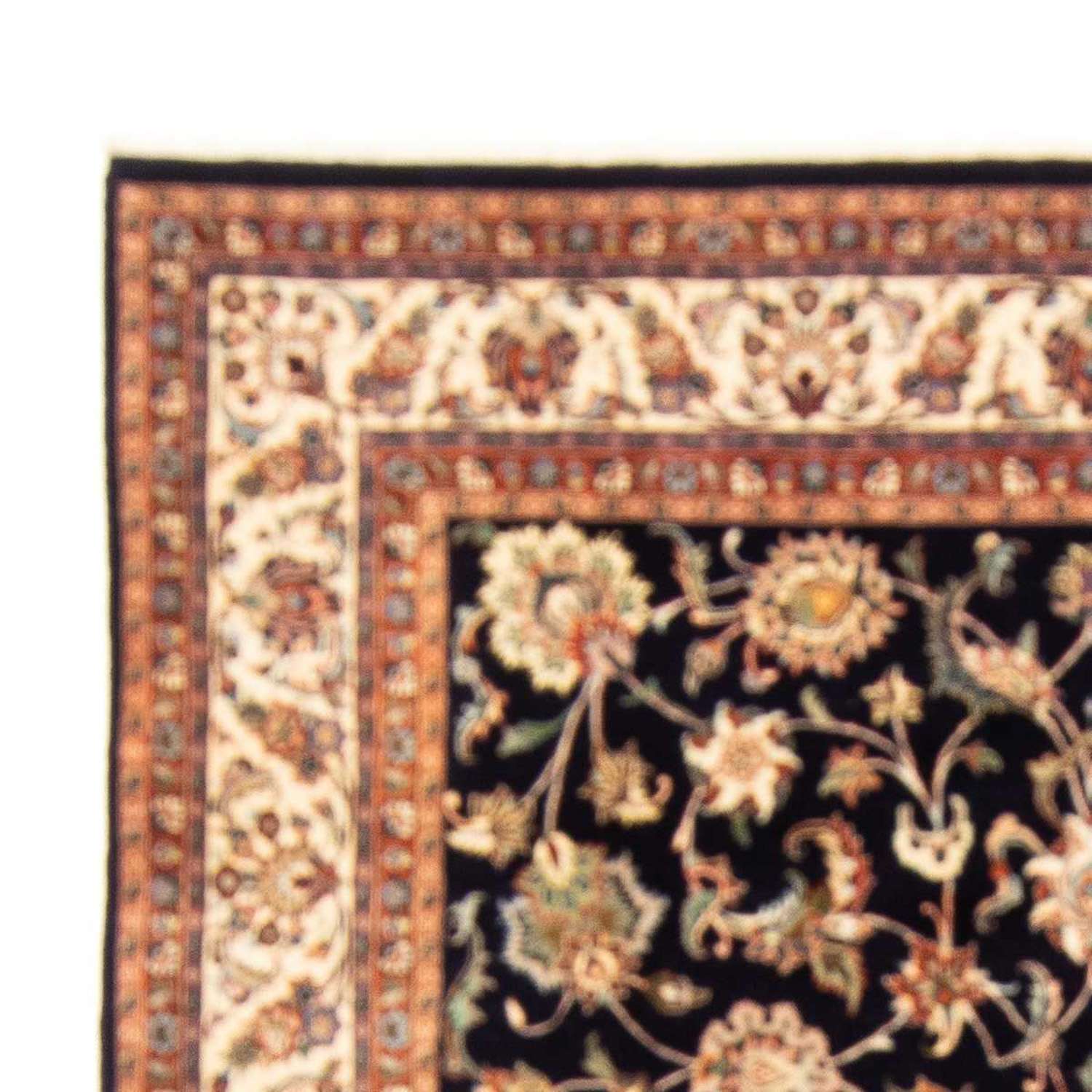 Persisk tæppe - Classic - 280 x 215 cm - mørkeblå