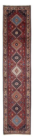 Tapis de couloir Tapis persan - Nomadic - 373 x 80 cm - rouge foncé