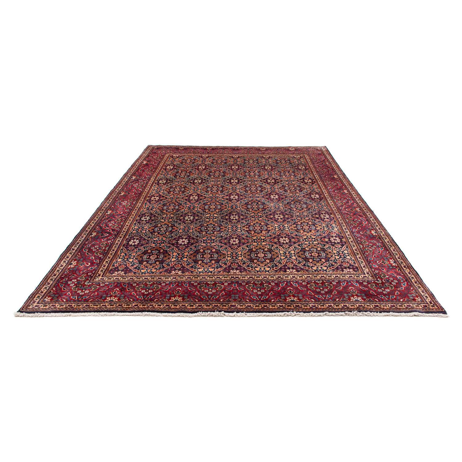 Persisk teppe - klassisk - 314 x 214 cm - lys rød