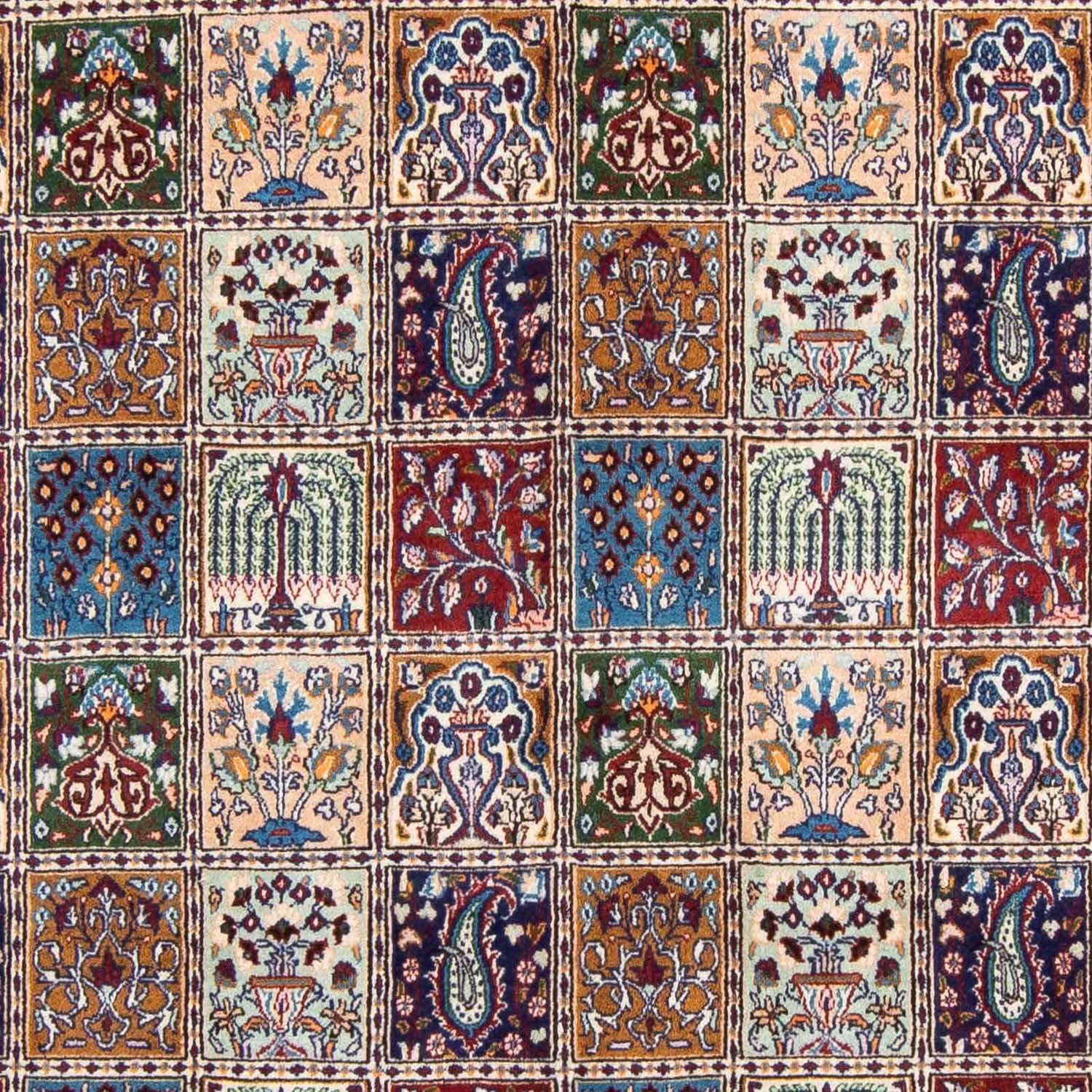 Tapis persan - Classique - 295 x 198 cm - rouge foncé