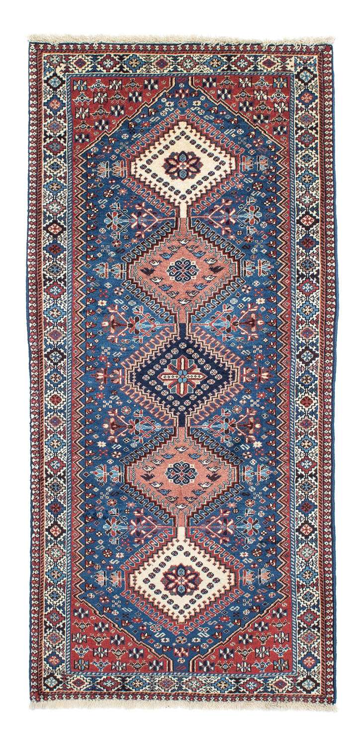Alfombra de pasillo Alfombra persa - Nómada - 183 x 78 cm - azul
