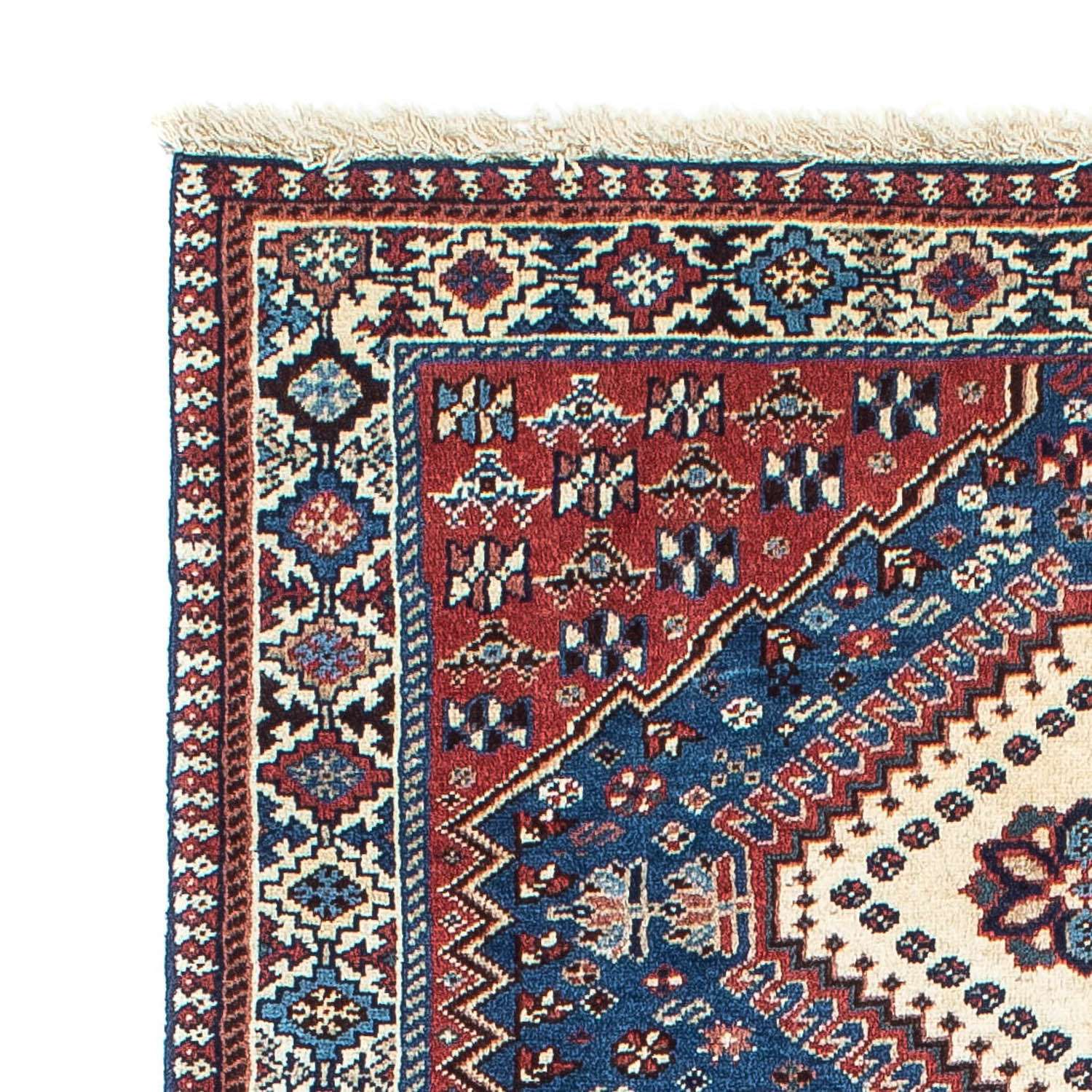 Tapis de couloir Tapis persan - Nomadic - 183 x 78 cm - bleu