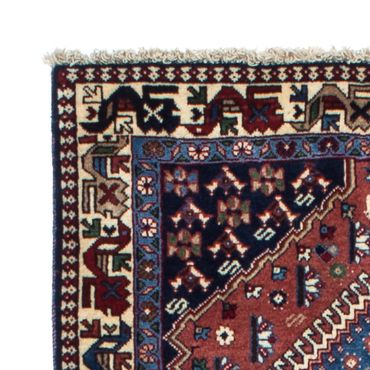 Tapis de couloir Tapis persan - Nomadic - 202 x 83 cm - marron