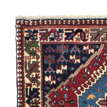 Runner Perser Rug - Nomadic - 197 x 80 cm - dark red