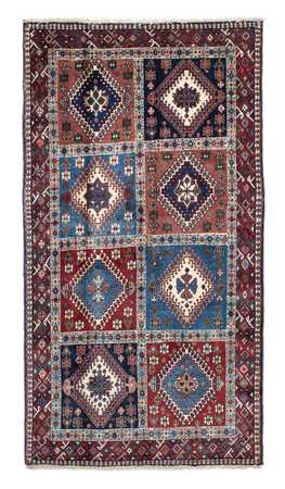 Tapis de couloir Tapis persan - Nomadic - 189 x 99 cm - bleu