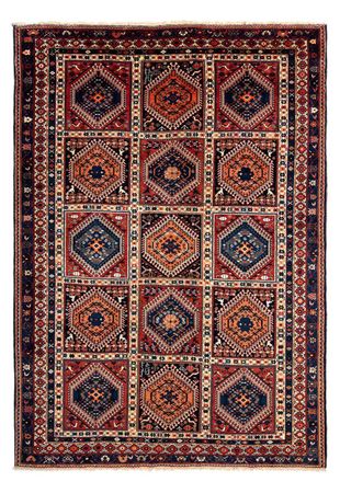 Tapis persan - Nomadic - 318 x 217 cm - bleu foncé