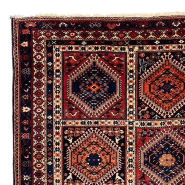 Tapis persan - Nomadic - 318 x 217 cm - bleu foncé