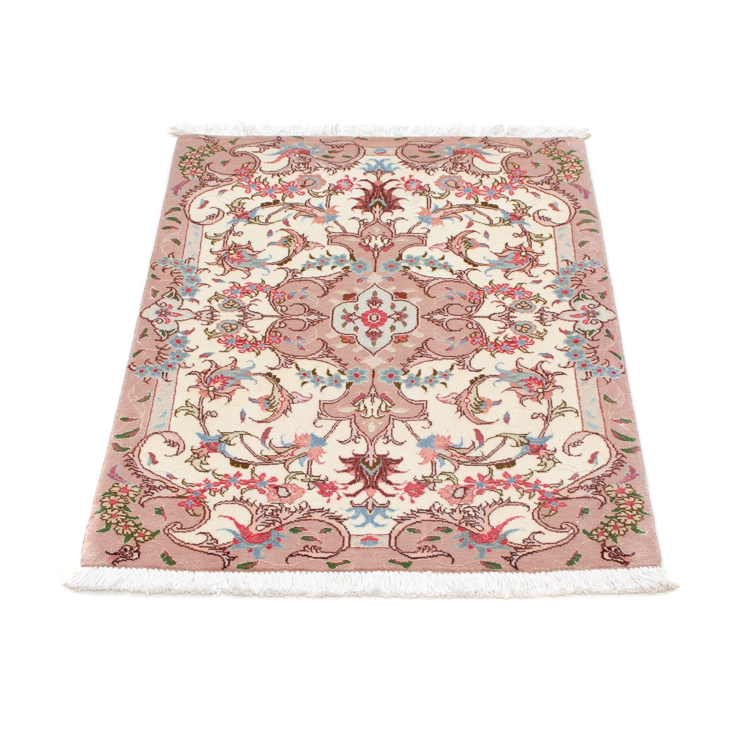 Tappeto Persero - Tabriz - Reale - 89 x 60 cm - beige