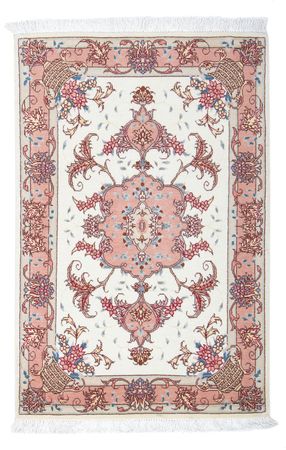 Persisk teppe - Tabriz - Royal - 94 x 59 cm - beige