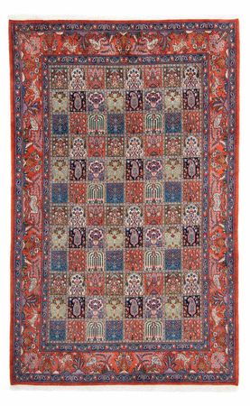 Tapis persan - Classique - 296 x 197 cm - rouge foncé