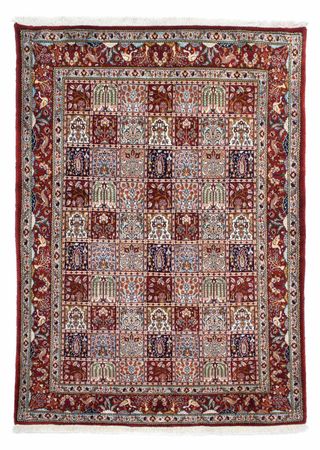 Tapis persan - Classique - 196 x 142 cm - rouge foncé