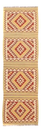 Runner Kelim Rug - Splash - 201 x 54 cm - multicolored