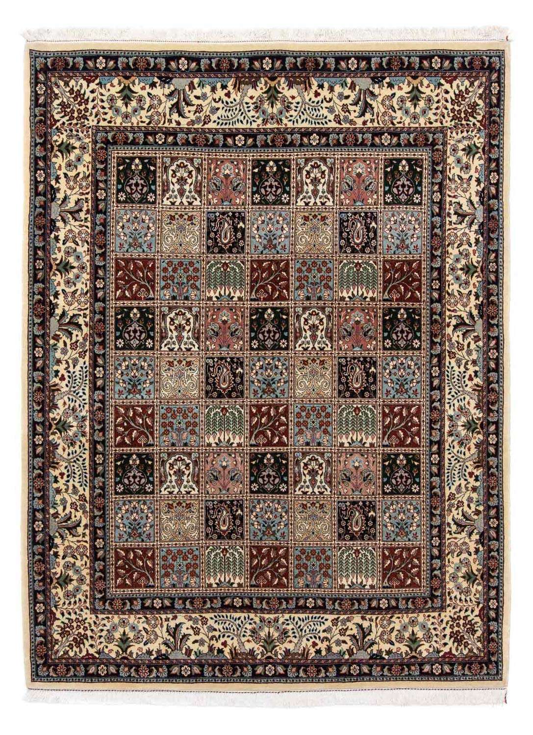 Persisk teppe - klassisk - 242 x 184 cm - flerfarget
