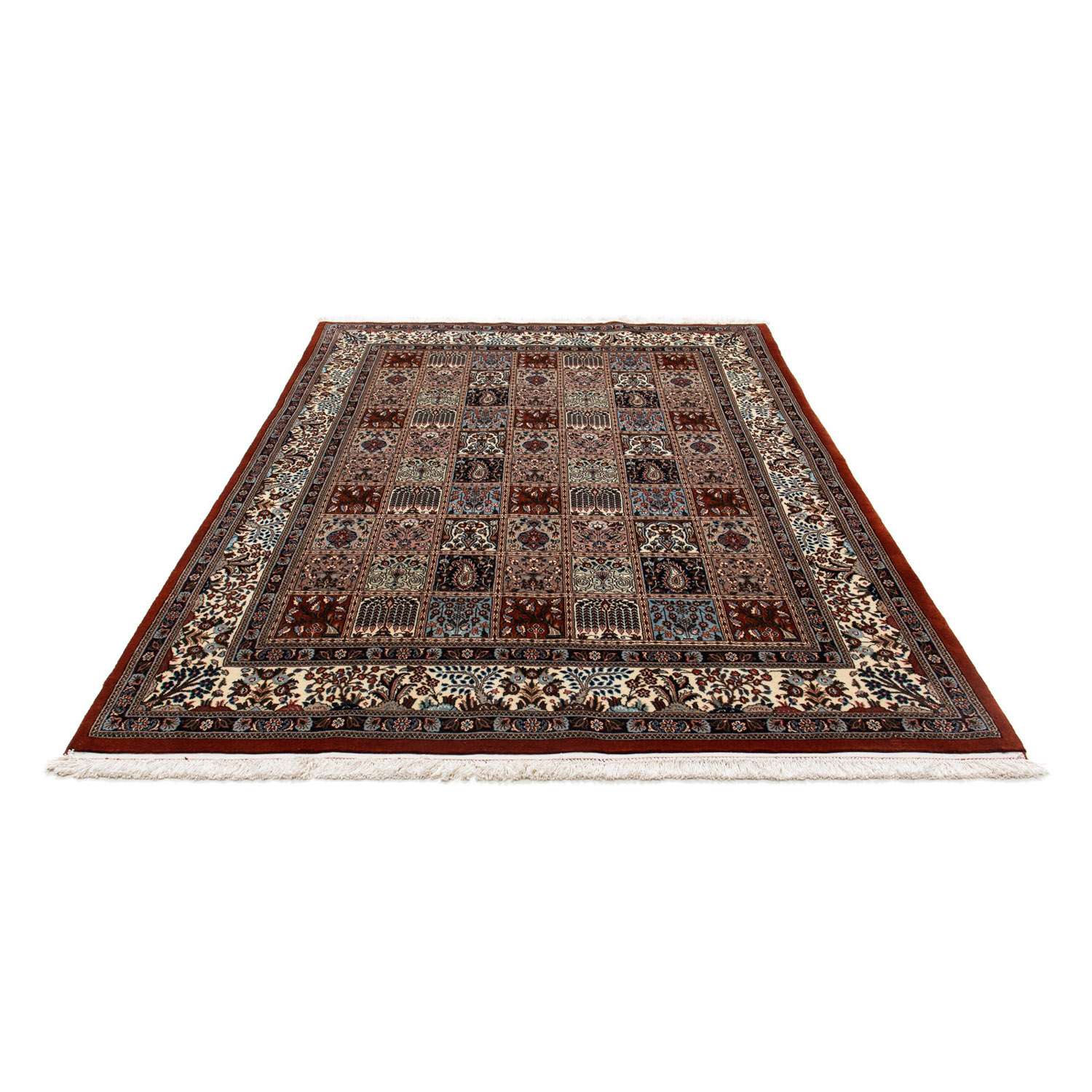 Persisk teppe - klassisk - 240 x 178 cm - flerfarget