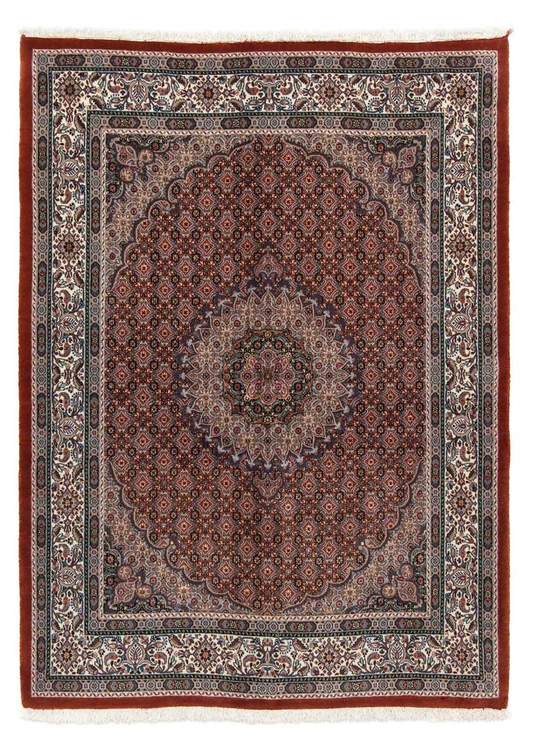 Tapis persan - Classique - 197 x 148 cm - rouge foncé