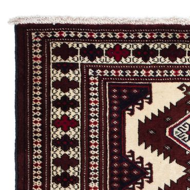 Perser Rug - Nomadic - 129 x 94 cm - dark red