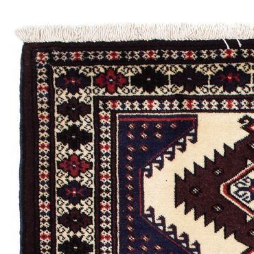 Turkaman Rug - 133 x 86 cm - multicolored