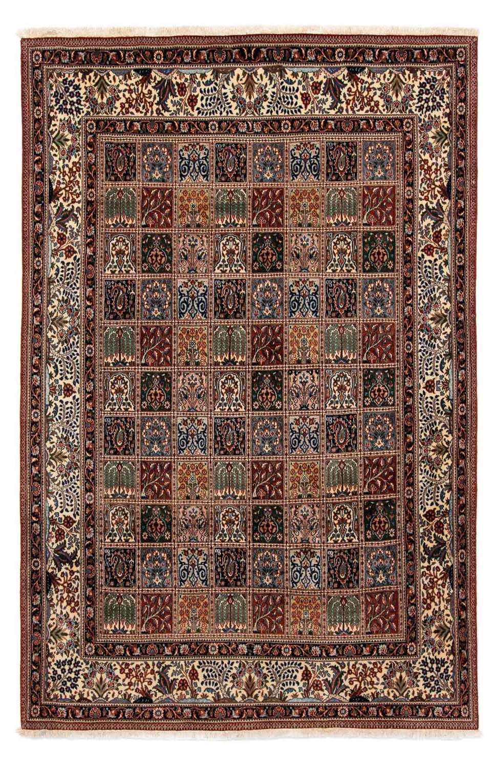 Persisk teppe - klassisk - 291 x 197 cm - flerfarget