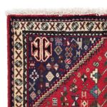 Tapis persan - Nomadic - 120 x 77 cm - rouge