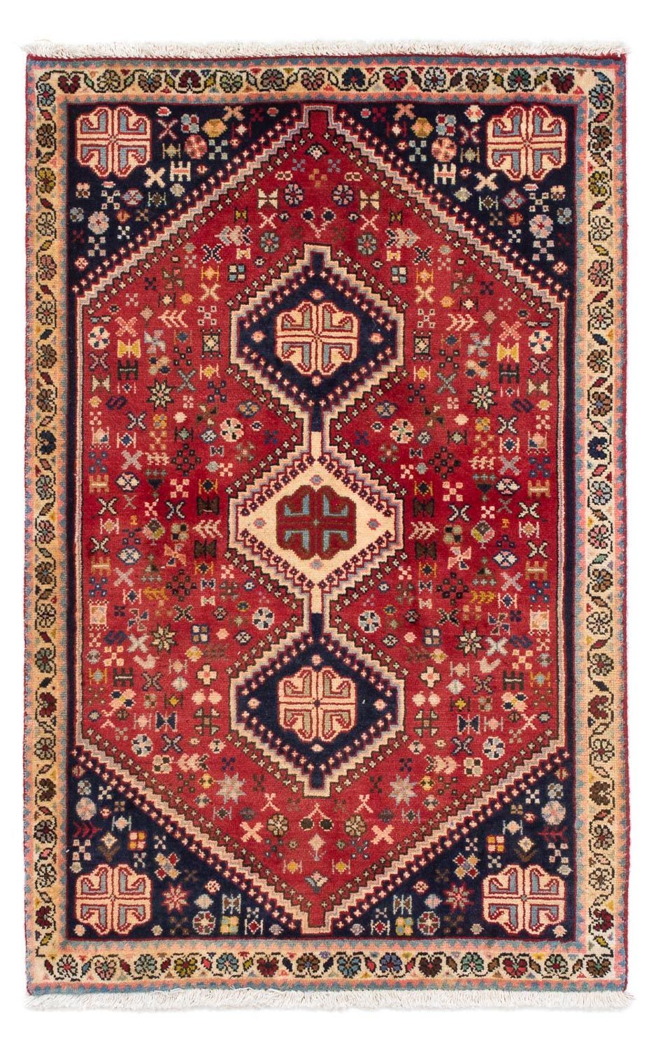 Perzisch Tapijt - Nomadisch - 125 x 80 cm - rood