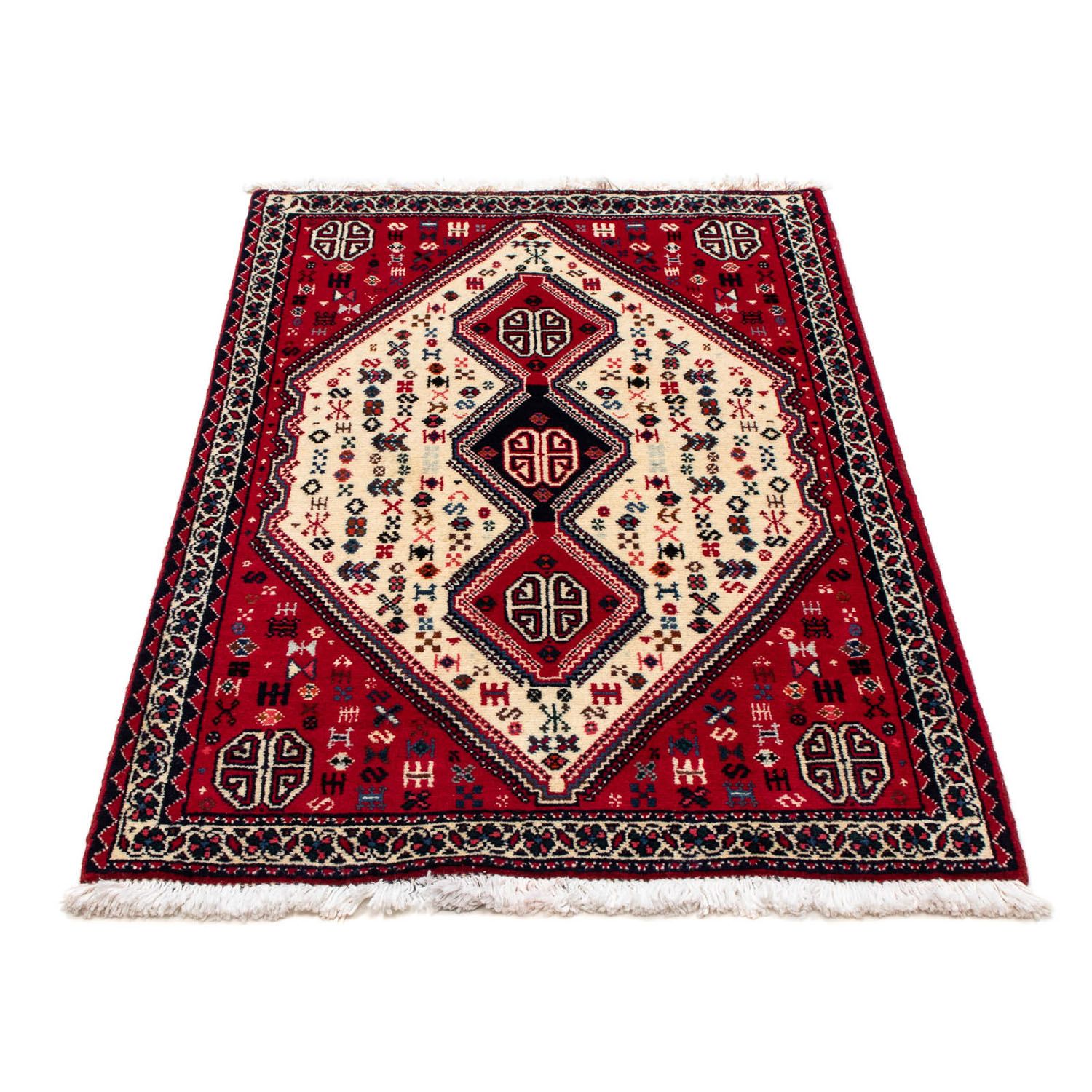 Tapis persan - Nomadic - 118 x 74 cm - rouge