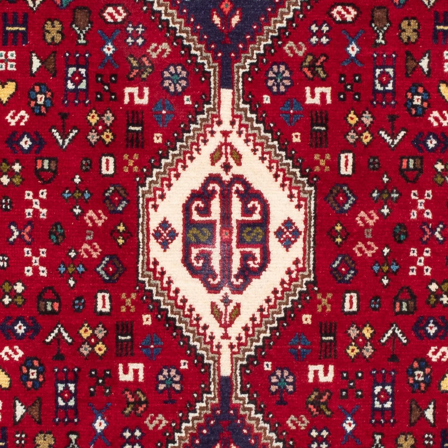 Perser Rug - Nomadic - 130 x 75 cm - dark red