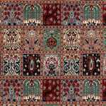 Persisk teppe - klassisk - 302 x 200 cm - flerfarget
