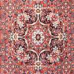 Tapete Persa - Bijar - 142 x 67 cm - vermelho claro