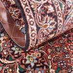 Persisk tæppe - Bijar - 142 x 67 cm - lysrød