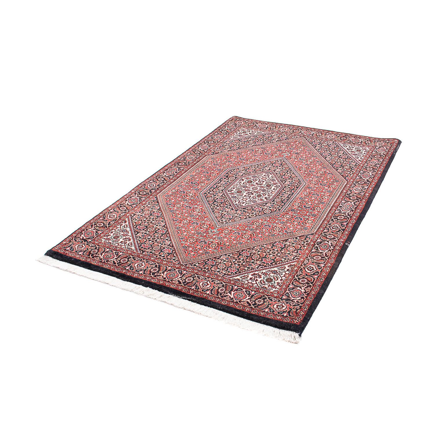 Tapis persan - Bidjar - 173 x 110 cm - rouge clair