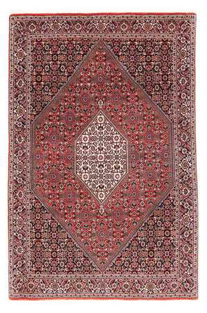 Tapis persan - Bidjar - 176 x 110 cm - rouge clair