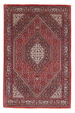 Alfombra persa - Bidjar - 175 x 111 cm - rojo