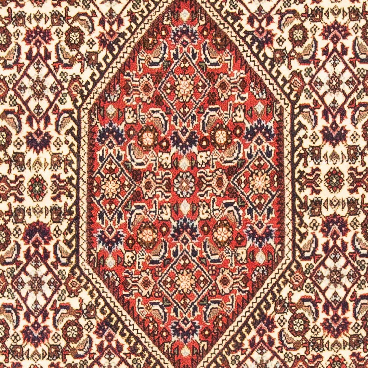 Dywan perski - Bijar - 140 x 88 cm - beżowy