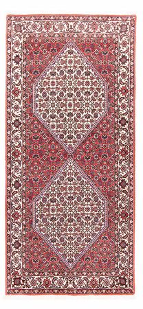 Alfombra persa - Bidjar - 166 x 77 cm - rojo