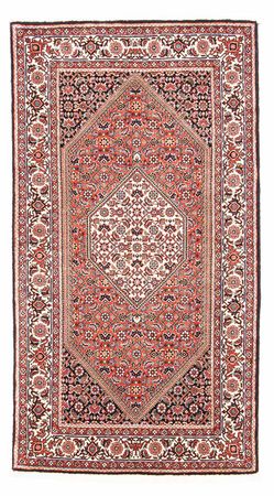 Tapis persan - Bidjar - 154 x 82 cm - rouge