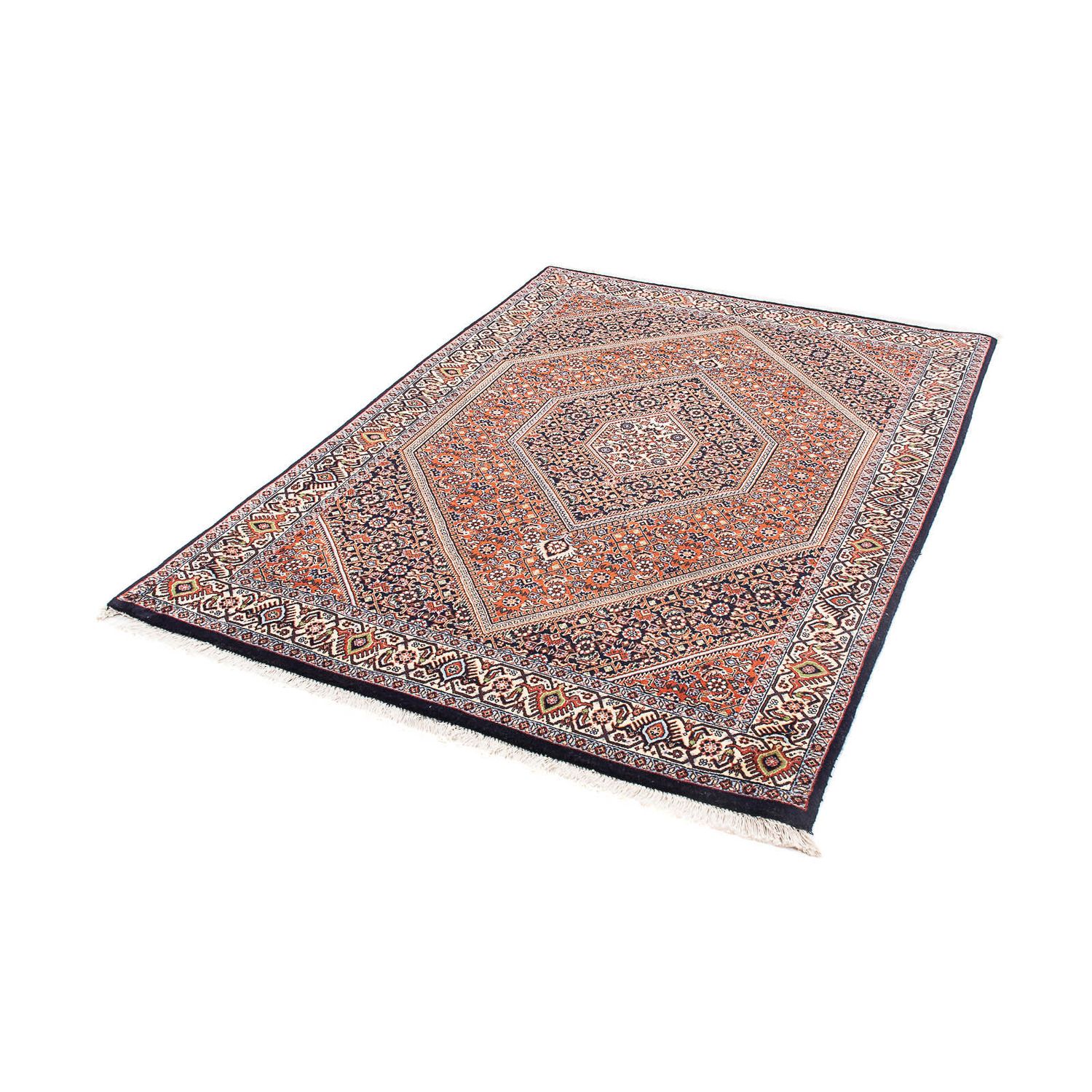 Tapis persan - Bidjar - 170 x 117 cm - bleu foncé