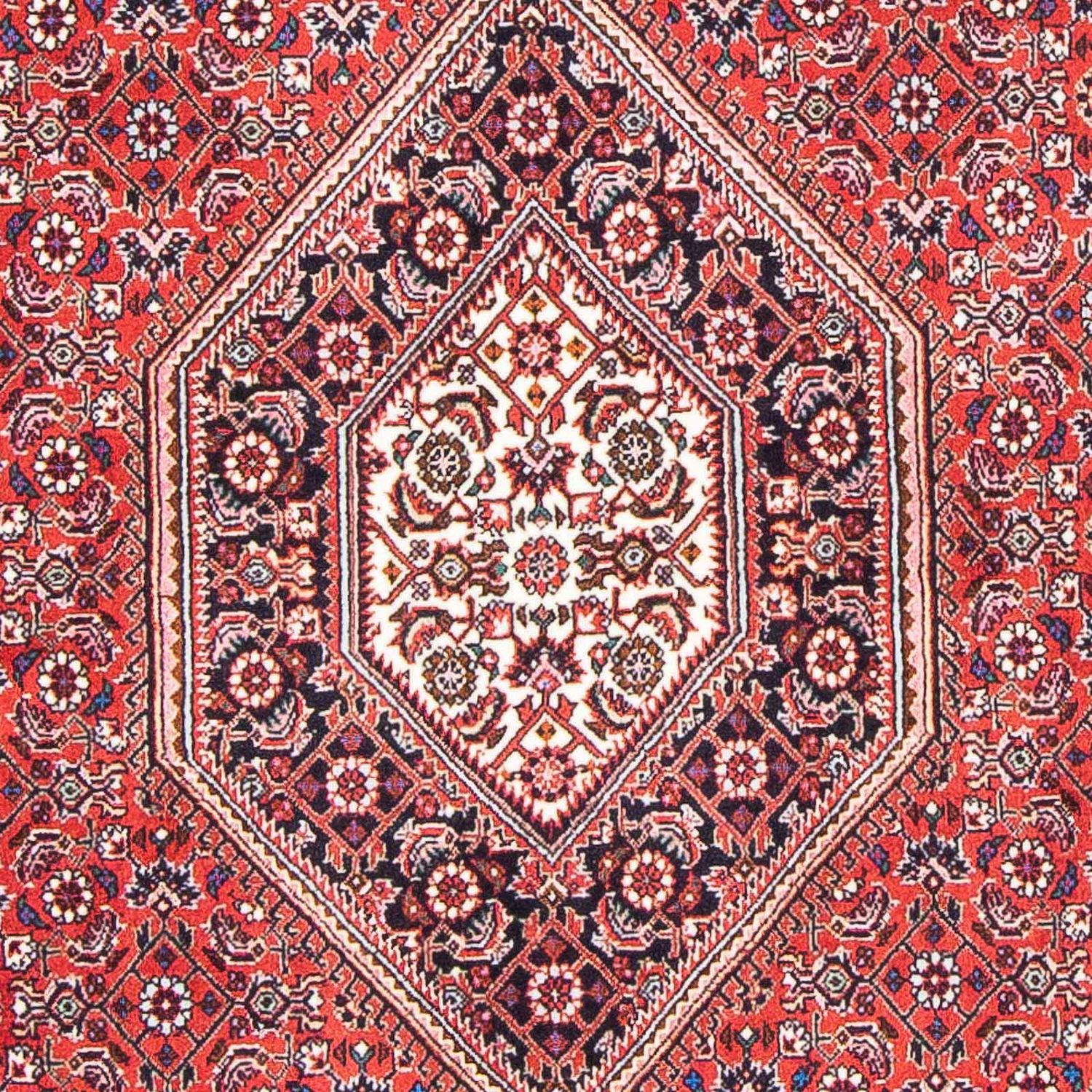 Alfombra persa - Bidjar - 178 x 111 cm - rojo