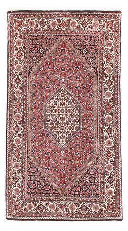 Tapis persan - Bidjar - 144 x 81 cm - rouge clair