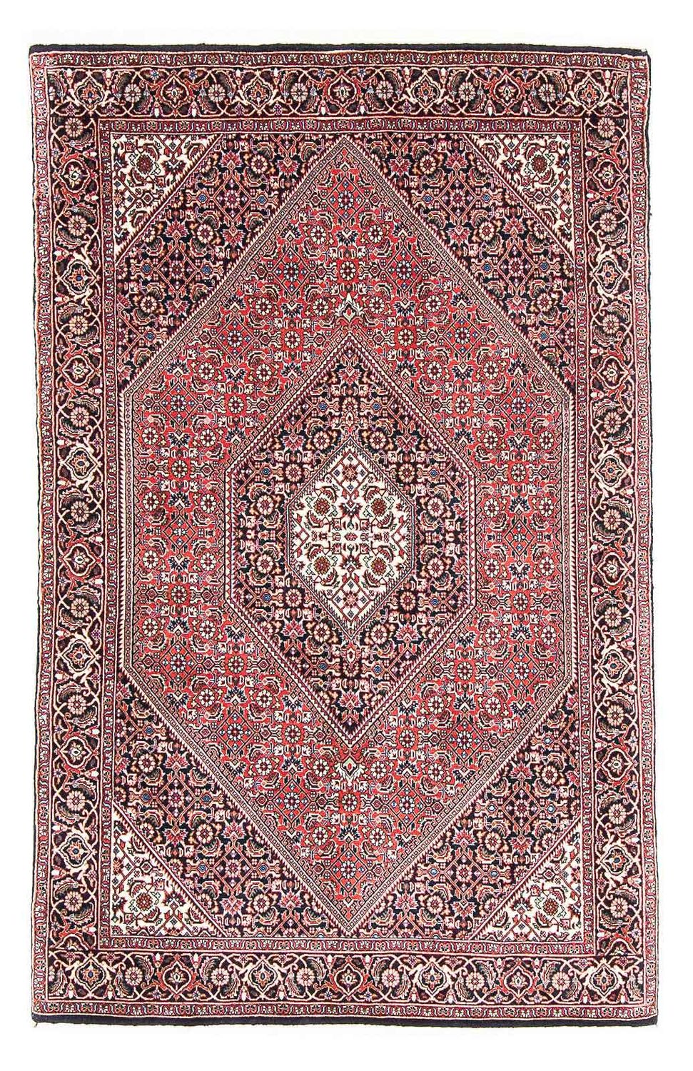 Alfombra de pasillo Alfombra persa - Bidjar - 174 x 107 cm - rojo claro