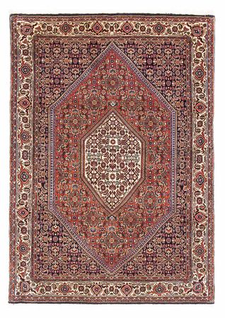 Tapis persan - Bidjar - 152 x 105 cm - rouge